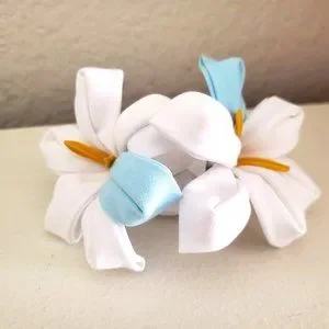 Genshin Impact Custom Handmade Lumine Cosplay Flower Hair Clips Lumine Inspired Hair Clips, Cosplay, Genshin - Etsy main image 3